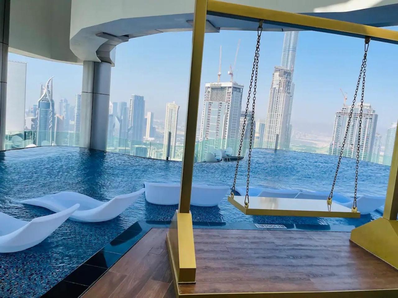 2bd - 6 Guests - 59th Floor, Burj Views 64th Floor Infinity Pool Apartment *